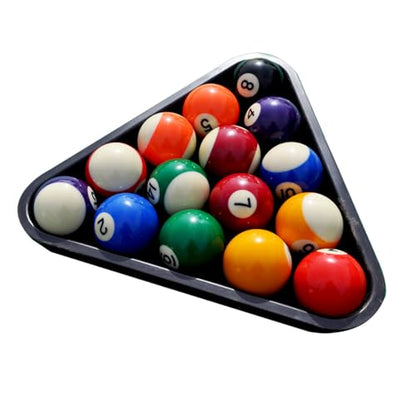 Replacement Billiards Ball, 2-1/4" Regulation Size, Object Balls with Cue Ball & Billiard #8 Ball, Standard Billiards Ball Accessories - color: 8