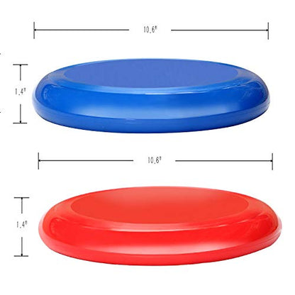 Win SPORTS Folding Disc Toss Game Set - Flying Disc Toss Dunk Game Set - Includes 2 Disc Targets with Bean Bag & 2 Flying Discs & Carrying Case - Great for Backyard,BBQs,Tailgating