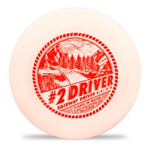 Lightning #2 Driver 2-Pack – Disc Golf Long-Range Drivers (Speed 8, Glide 5, Turn -2, Fade 2) – Durable, Floats on Water
