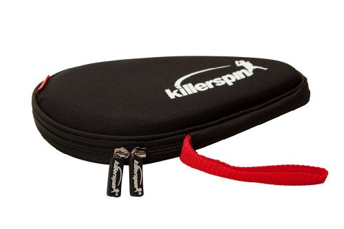 Killerspin - Ping Pong Paddle Case - Table Tennis Racket Bag - Professional Table Tennis Equipment - Durable and Drop Resistant Paddle Racket Safe Case - color: Black