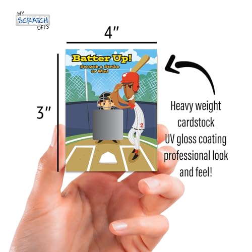 My Scratch Offs Baseball Batter Up Scratch Off Game Cards 26 Pack - 2 Winning and 24 Sorry - style: Baseball Batter Up