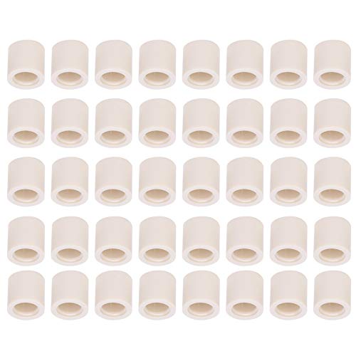 40Pcs Fiber Billiards Stick Pool Cue Ferrules Tubes Replacement Parts Repair Accessories Leisure Sports Game Room Cue Ferrule Pool Replacement Kit Stick Ferrules Kamui - size: 13MM 0.5 inch
