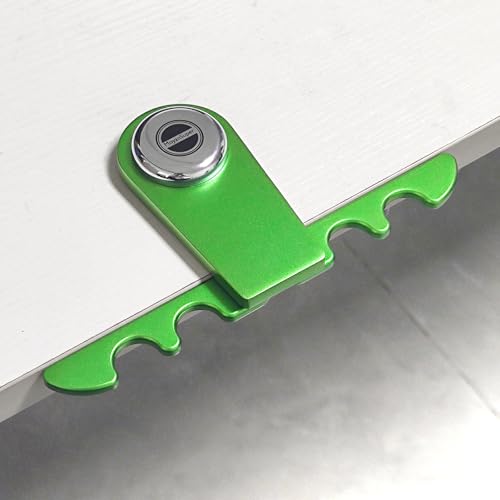 Pool Stick Holder - Portable Cue Stick Holder Weighted 4-Cue Pool Claw Cue Holder for Billiard Table, Green - color: Green