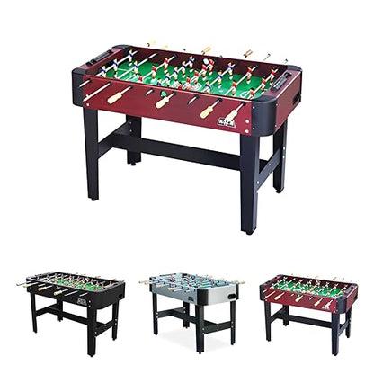 KICK Conquest 48" Foosball Table – Compact Indoor Game Table - color: Brown