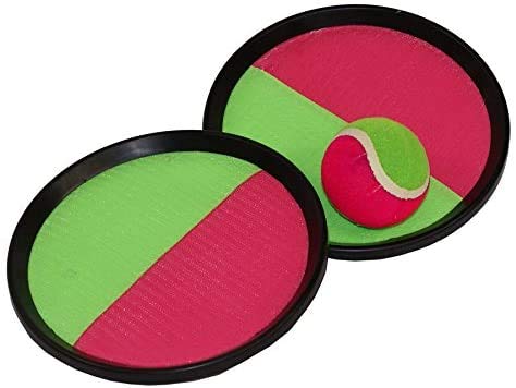 Star Magic Pitch N Catch Velcro Paddle Ball Set