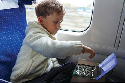 Lexibook, Electronic Travel Chess Set, 32 Pieces, 64 Difficulty Levels, 1 to 2 Players, Strategy Game, Family Board Game, LCG500 - style: LCG500
