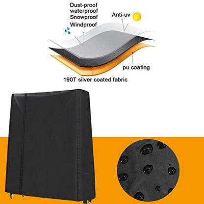 Simhoa Tennistic Cover Waterproof Pong Table Cover Patio