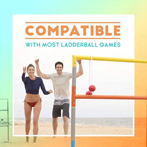 Franklin Sports Replacement Ladderball Bolas - color: Red/Blue, size: One Size