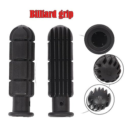 4 Pack Foosball Table Handle Grip Replacement Football Game Rod Handles Stick End Cap Grips for Desktop Soccer Tabletop Parts Repair Table Top (1/2" / 0.5'' Hole ID)