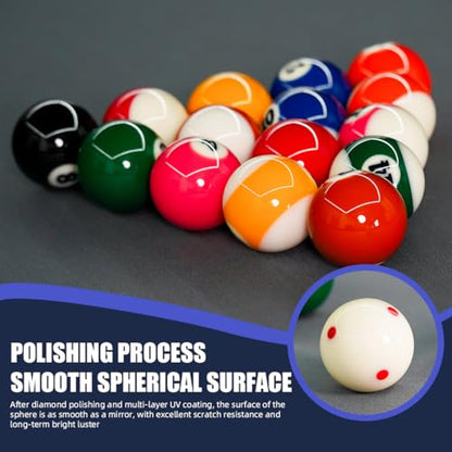 KONLLEN Phenolic Resin Billiard Balls Set 2-1/4" Regulation Size Tournament Pool Balls Set Pool Table Accessories - color: AXD-EAGLE