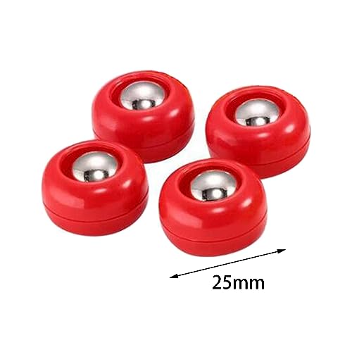 8 Pieces Shuffleboard Pucks, Tabletop Sliding Pucks Rolling Beads, 25mm Shuffleboard Games Pucks Replacement