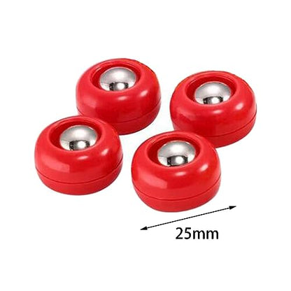 8 Pieces Shuffleboard Pucks, Tabletop Sliding Pucks Rolling Beads, 25mm Shuffleboard Games Pucks Replacement