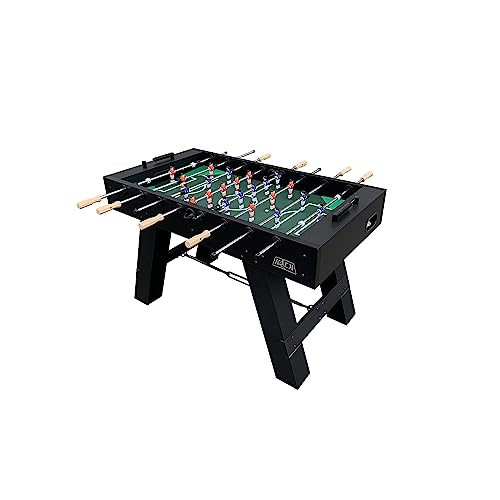 KICK Cavalier 55" Foosball Table – Professional Full-Size Indoor Game Table - color: Black