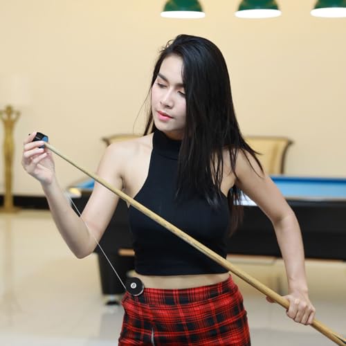 Lewtemi 2 Pcs Pool Chalk Holder Retractable Cue Chalk Holder Billiards Snooker Accessories Practical Tool with Belt Clip for Billiard Lovers - style: Octagonal