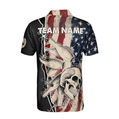 Personalized Custom Jersey for Men, Uniform Shirt for Bowling Team Gift - color: D27