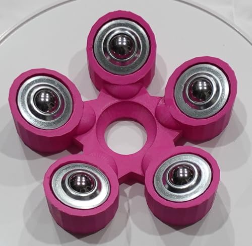 Bowling Ball Spinner - color: Magenta