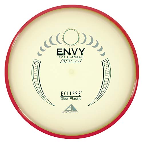 Axiom Discs Eclipse Glow 2.0 Envy Disc Golf Putter (Colors May Vary)