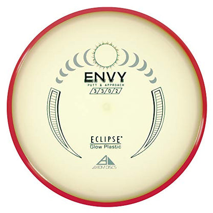 Axiom Discs Eclipse Glow 2.0 Envy Disc Golf Putter (Colors May Vary)