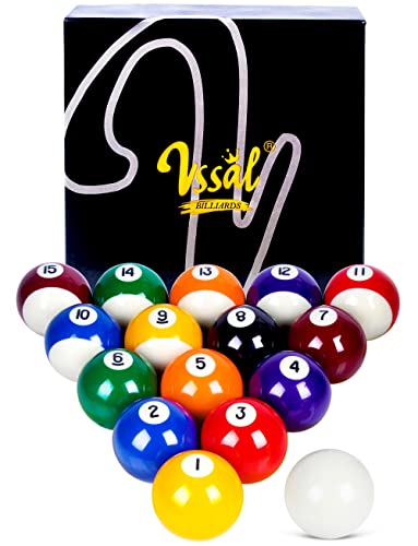Billiard Balls Set Pool Table Balls Marble-Swirl & Classic Style 16 Ball Set - style: Universal Regulation
