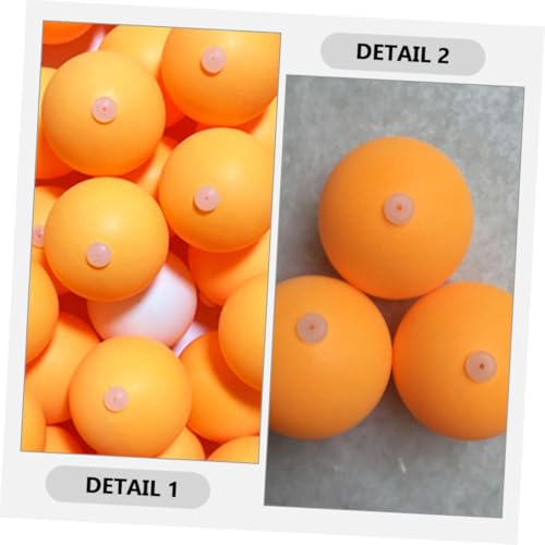 VICASKY 30pcs Enhanced Control Table Tennis Balls Holes Silicone Plugs Training Pong Balls