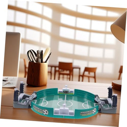 VANZACK 1set Boy Girl's Tabletop Soccer Game Set Interactive Mini Foosball for Family Fun and Skill Development Upgraded Version Balls for Parent-boy Girl Engagement and Indoor Play