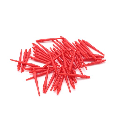 CUESOUL OTO Small Thread Soft Tip Dart Point Pack - color: Red