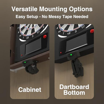 FunVision Green Laser Dart Throw Line - 360° Oche Toe Dart Line Marker with Rechargeable Lithium Battery & USB Power Line