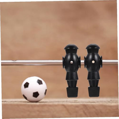 Zerodeko 5Pcs Tournament Style Foosball Player Replacement for Table Football Machines Construction Soccer Machine Accessories Compatible with Standard Foosball Rods