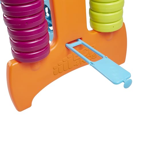 ECR4Kids Jumbo 4-to-Score Giant Game with 42 Rings and Reset Sliders, Kids Games, Vibrant - color: Vibrant