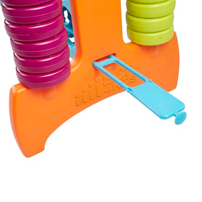 ECR4Kids Jumbo 4-to-Score Giant Game with 42 Rings and Reset Sliders, Kids Games, Vibrant - color: Vibrant