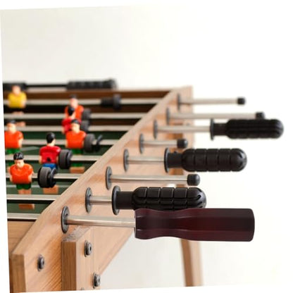 Sturdy Foosball Handle Grip Ergonomic Nonslip Replacement Part for Easy Installation and Enhanced - color: Brown