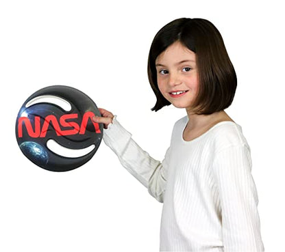 Aeromax NASA Space Saucer Foam Flying Disc Worm Logo 1 Piece (FD-E) - style: NASA Worm