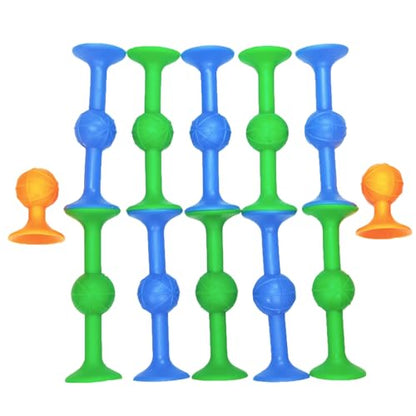 12pcs of Suction Cup Darts, A Set of Games with Strong Suction Power, Made of Silicone Material. Suitable for Board Games, Family Games, and Perfect for Enjoying with Friends and Family