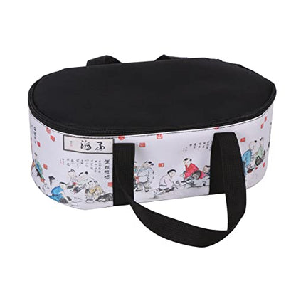 Go Bowl Storage Bag Multifunction Go Handbag Portable to Carry Out and Storage Go Accessories