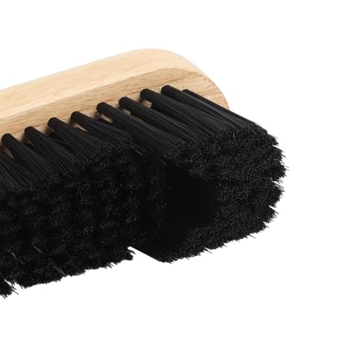 Keenso Pool Table Brush, Soft and Fine Dust Remover Pool Table Brush 12in Poplar Wood Nylon for Cleaning