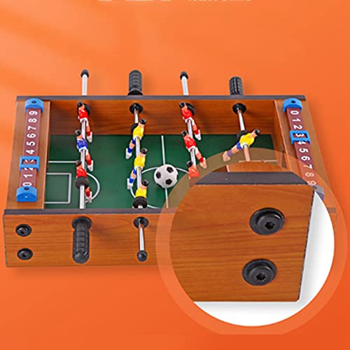 Tabletop Foosball Table, Portable Table Football, Table Football Mini Games for 2 To 4 People Parent Child Toys (22.5x7x34.5cm/8.9x2.8x13.6in)