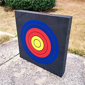 Archery 20" Foam Target for Backyard EVA Arrow Target Square Moving Foam Targets for Outdoor Shooting Practice Training Compound Bow and Recurve Bow