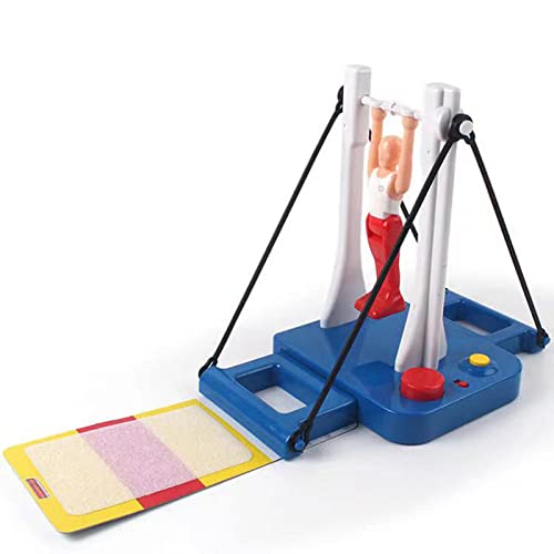 Gymnastics Machine Desktop Office Games Big Rotation 360 Degrees Gymnastics Prince bar Toys - flip Funny Stress Relief Sports Toys