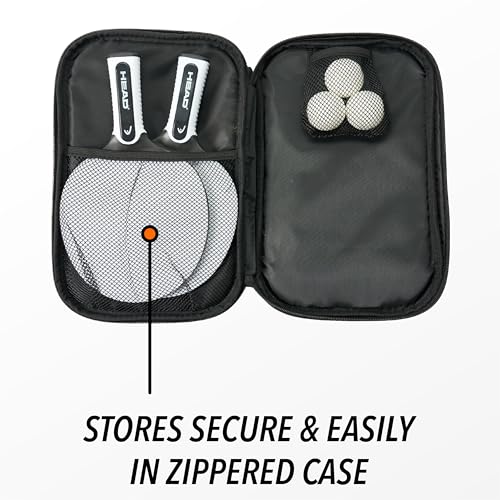 Rubberized Outdoor TT Paddles 2 Pk & Balls