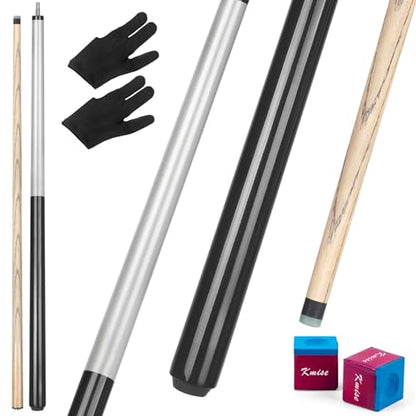 Kmise Break Cue Stick,57 Inch 2-Piece Break Cue Stick Punch Billiard Pool Cue Sticks with 13mm Pro Breaking Tip,23oz Pool Stick.