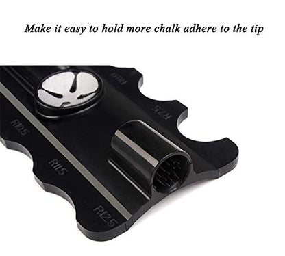 5 in 1 Snooker Pool Cue Repair Kit - Multifunctional Cue Tip Shaper Repair Tools, Shaper/Scuffer/Aerator