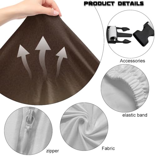 Suobstales Lion Cross Pattern Gaming Chair Cover Cat Scratch Proof Gaming Chair Slipcovers with Armrest, Stretchable Waterproof Office Desk Racing Chair Cover, Universal Fit for Computer Gamer Chairs - color: Lion Cross