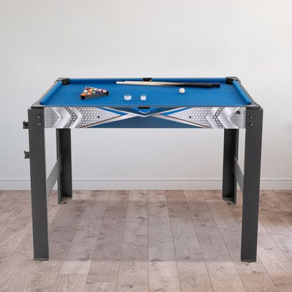 5-in-1 Multi Game Table, 36" Indoor Combo Entertainment Center with Pool Hockey Ping Pong Basketball & Archery, Family Game Room Table for Kids Teens and Adults
