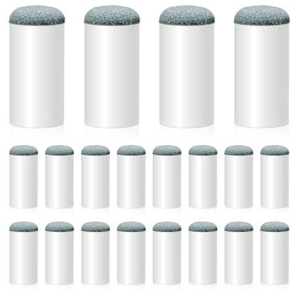 Billiard Pool Cue Tips, 20Pack Slip On Pool Cue Repair Tips Kit Billiard Pool Cue Stick Tips 13mm Screw On Tips, Pool Sticks Tips Replacement Kit Billiard Slip-On Cue Tips Repair Kitcue Tip Shaper