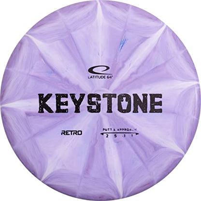 Latitude 64 Retro Burst Disc Golf Starter Set | Perfect Disc Golf Set for New to Intermediate Players | Includes Bonus Mini Marker | Grippy Base Plastic | Colors May Vary - style: 3
