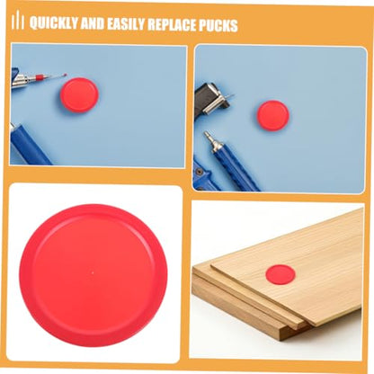 5Pcs Air Hockey Table Hockey Game Accessories for Home and Travel Lightweight Design for All Ages Compact Fun for Interactive Play