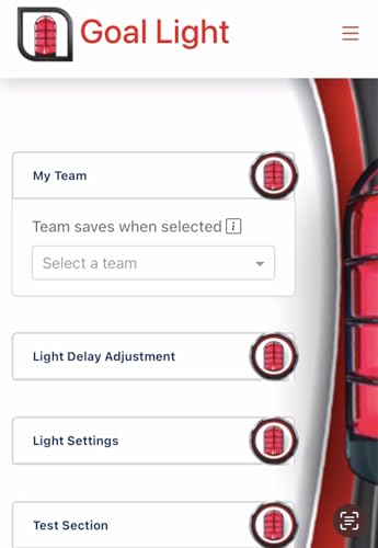 Baseball Run Light Black Lights red When Your Team Scores. All 31 Teams Linked to & Compatible with All Stadium Scoreboard Systems. Use with Any Mobile Device or Desktop pc on WiFi Network - style: Baseball Goal Light