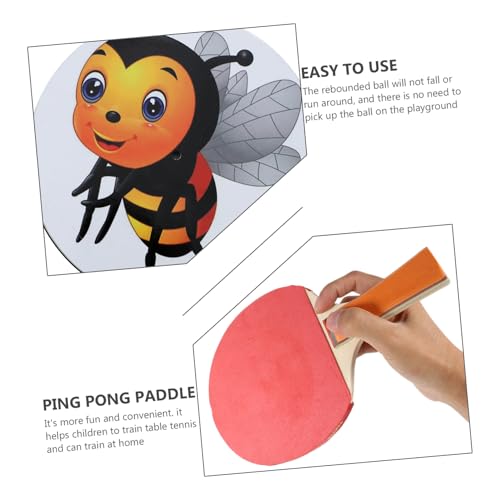 1 Set Table Tennis Trainer Table Tennis Training Interactive Game Toy Pong Balls Indoor Slapping Game -