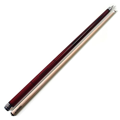 CUESOUL SOOCOO Series 58" 19oz Maple Pool Cue - color: Red, size: 12.75mm