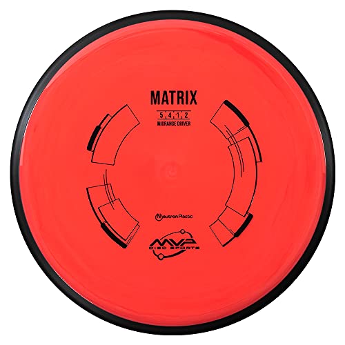 MVP Disc Sports Neutron Matrix Disc Golf Midrange (Colors May Vary) - size: 165-170g